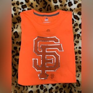 San Francisco giants t shirt new orange xxl